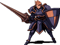 Shield Lancer class icon in Hero Siege